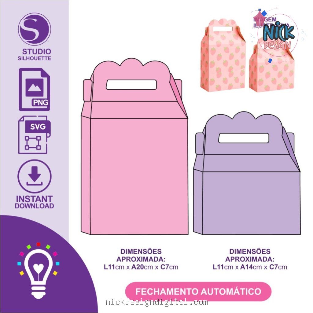 Maletinha Fundo Automático - Imagem 1