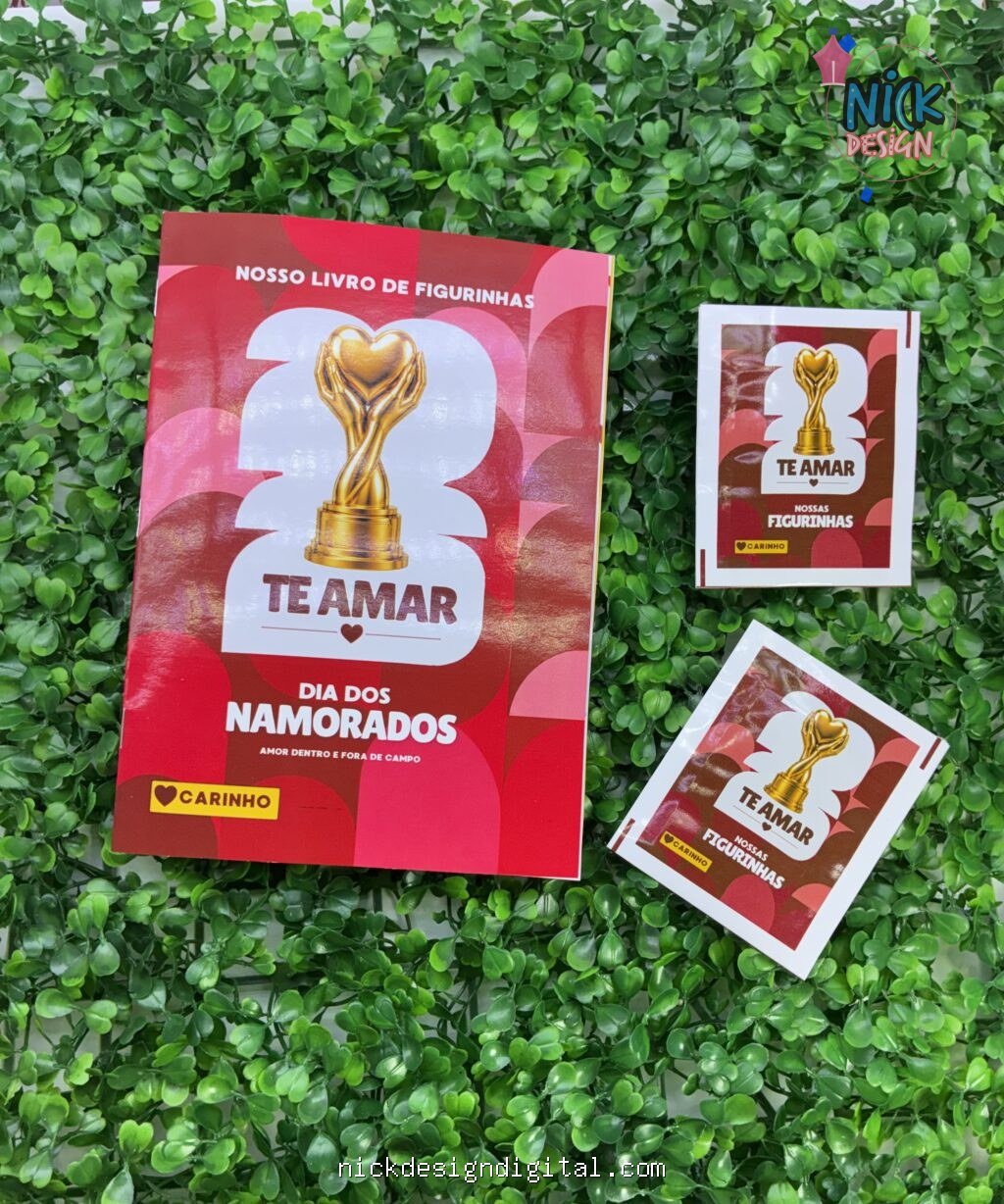 Álbum da Copa do Amor 2026 - Editável Canva - Imagem 6