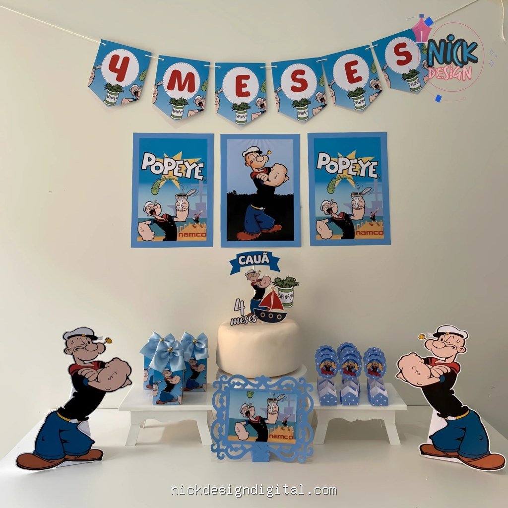 Popeye - Kit Festa Pronta - Imagem 1