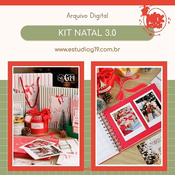 Kit Natal 3.0 (Estúdio G19)