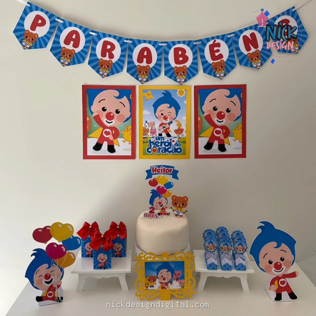 Palhaço Heróis - Kit Festa Pronta - Imagem 1