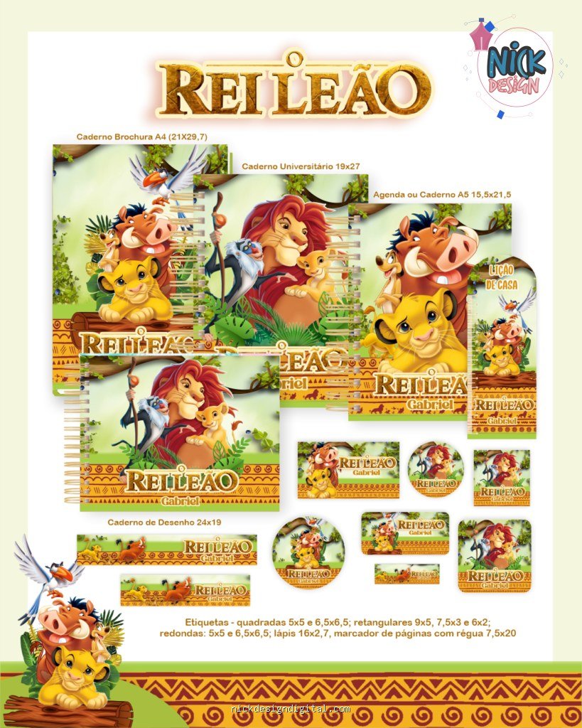 Rei Leão - Escolar 2.0 2026 (Pamella Vieira)
