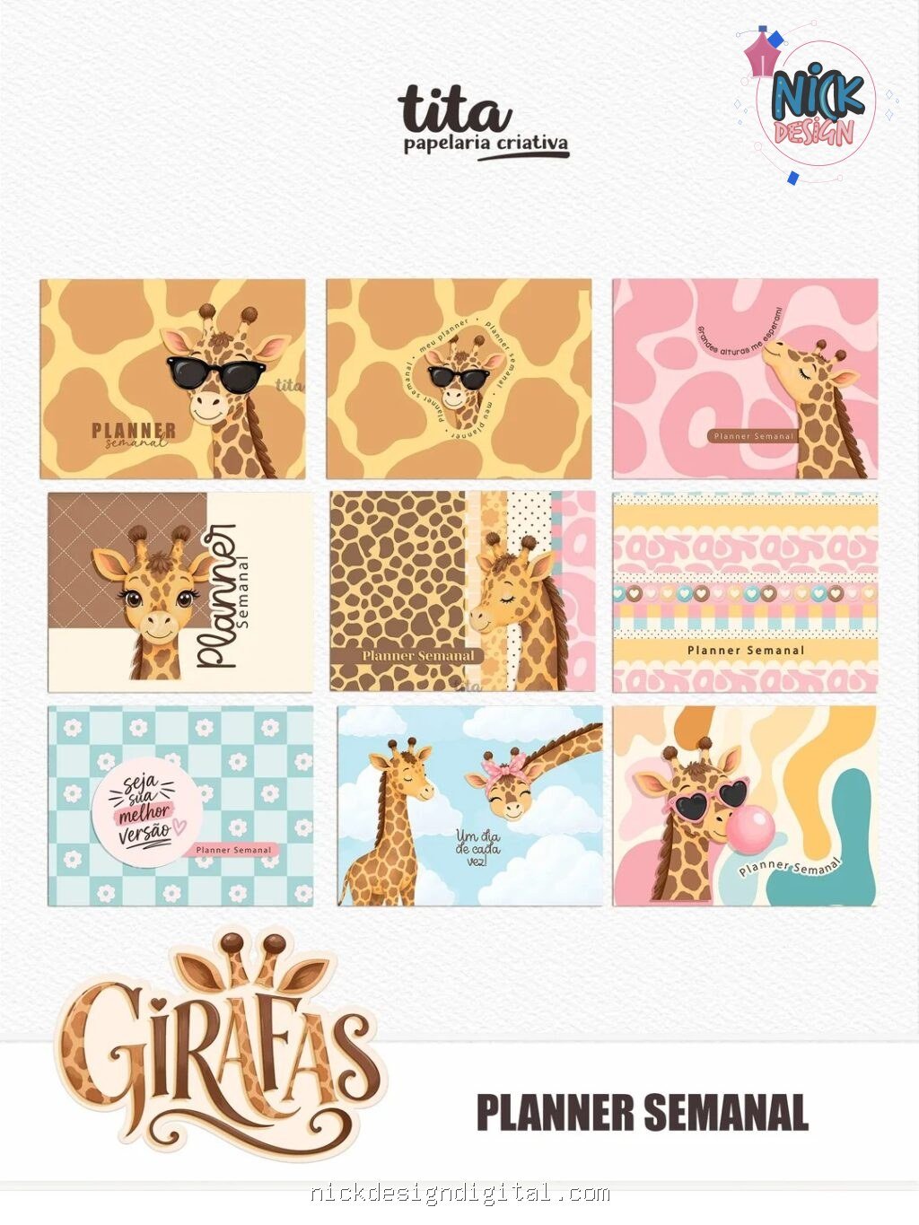 Girafas - Combo Encadernação - Imagem 12
