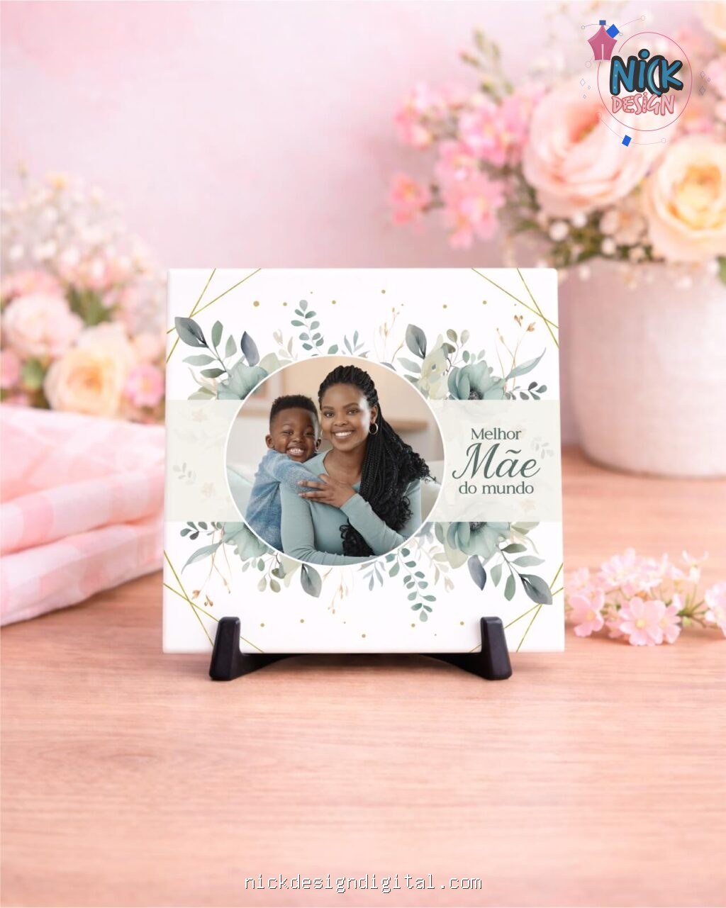 Dia das Mães V7 COM FOTO - Artes Azulejos - Imagem 16