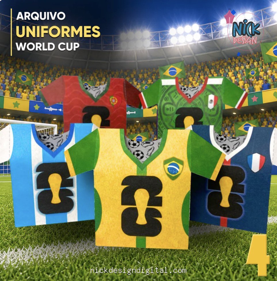 Caixa Uniforme Copa - Imagem 1