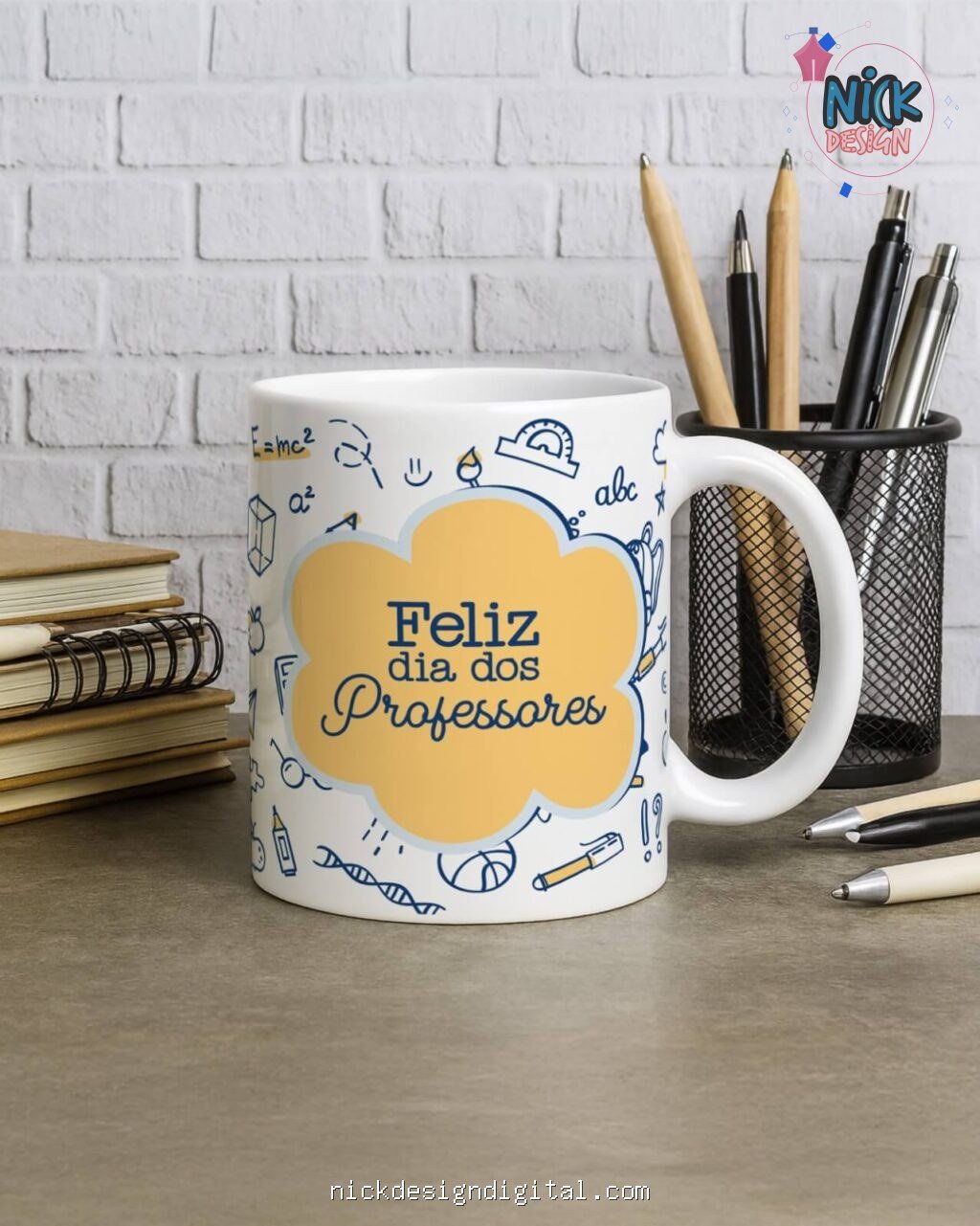 Pacote de Artes Canecas Professores V6 - Imagem 18