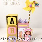 Centro de Mesa ABC Menina