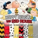 Happy Beagle & The Red House • Snoopy - Kit Digital