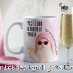 Você é uma máquina de vencer, não me decepcione bandida - Arte Avulsa Caneca