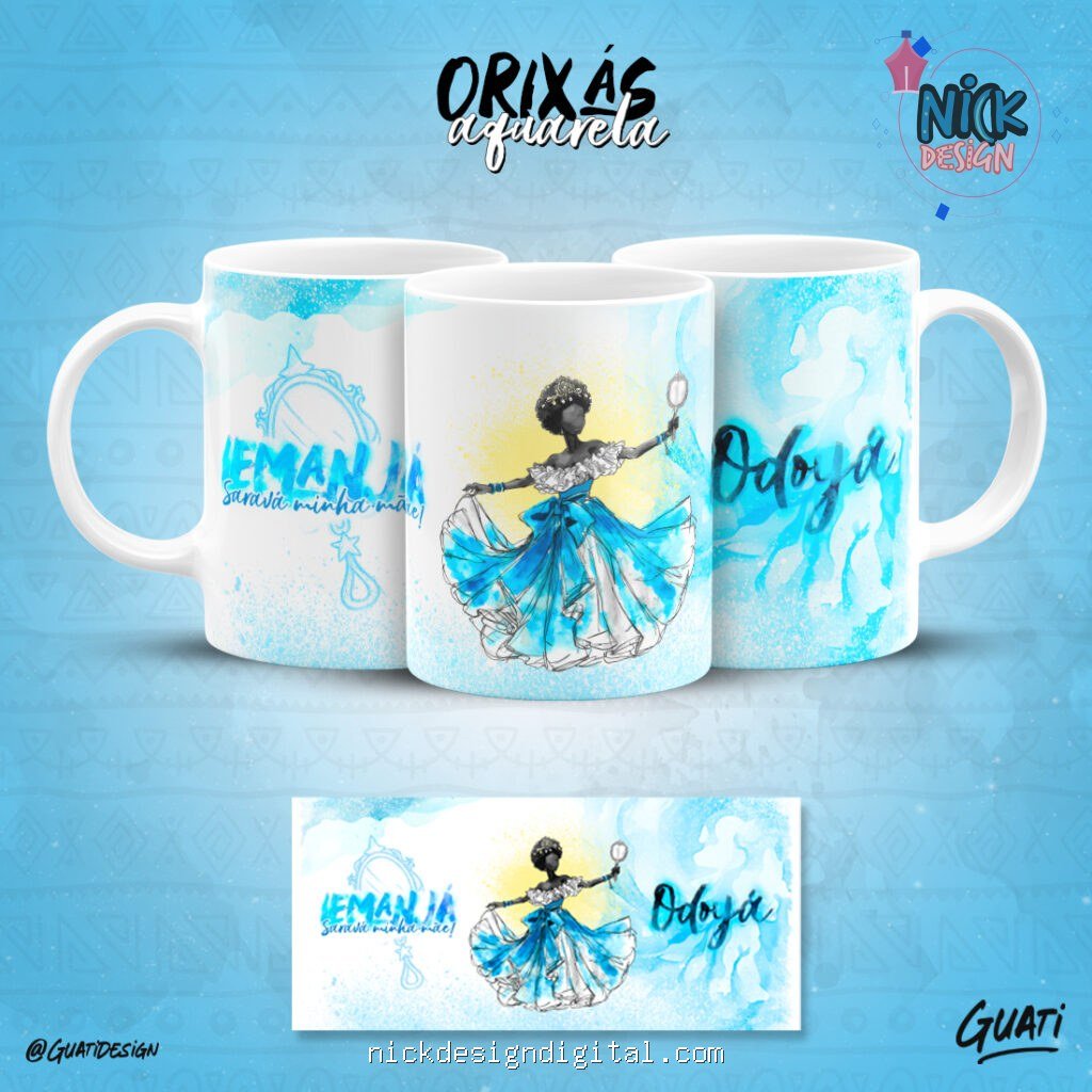 Orixás Aquarela – Canecas - Imagem 1