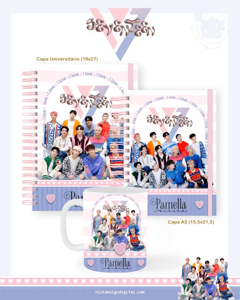 Seventeen - Escolar Teen Adulto (Pamella)