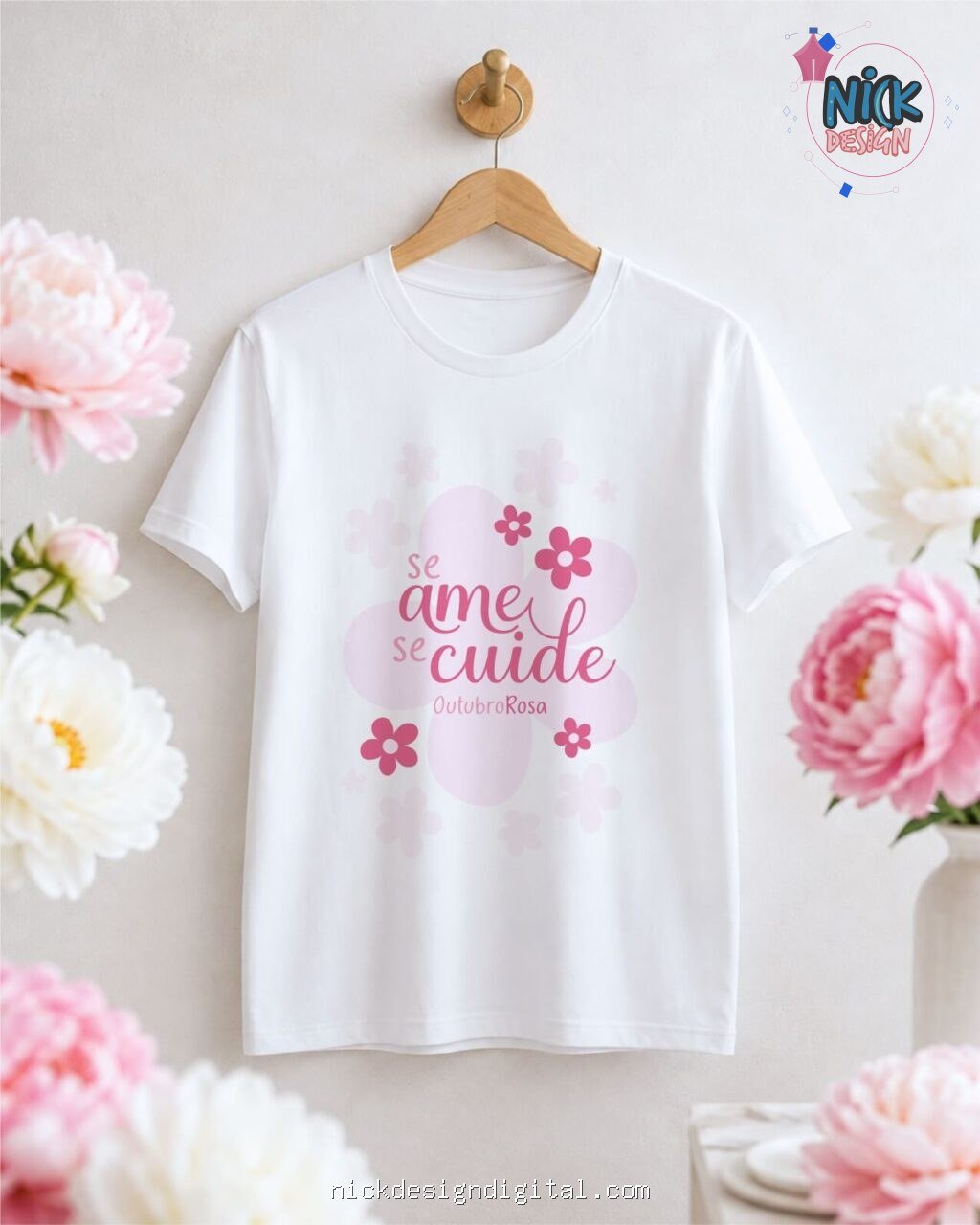 Kit Camisas Outubro Rosa V7 - Imagem 4