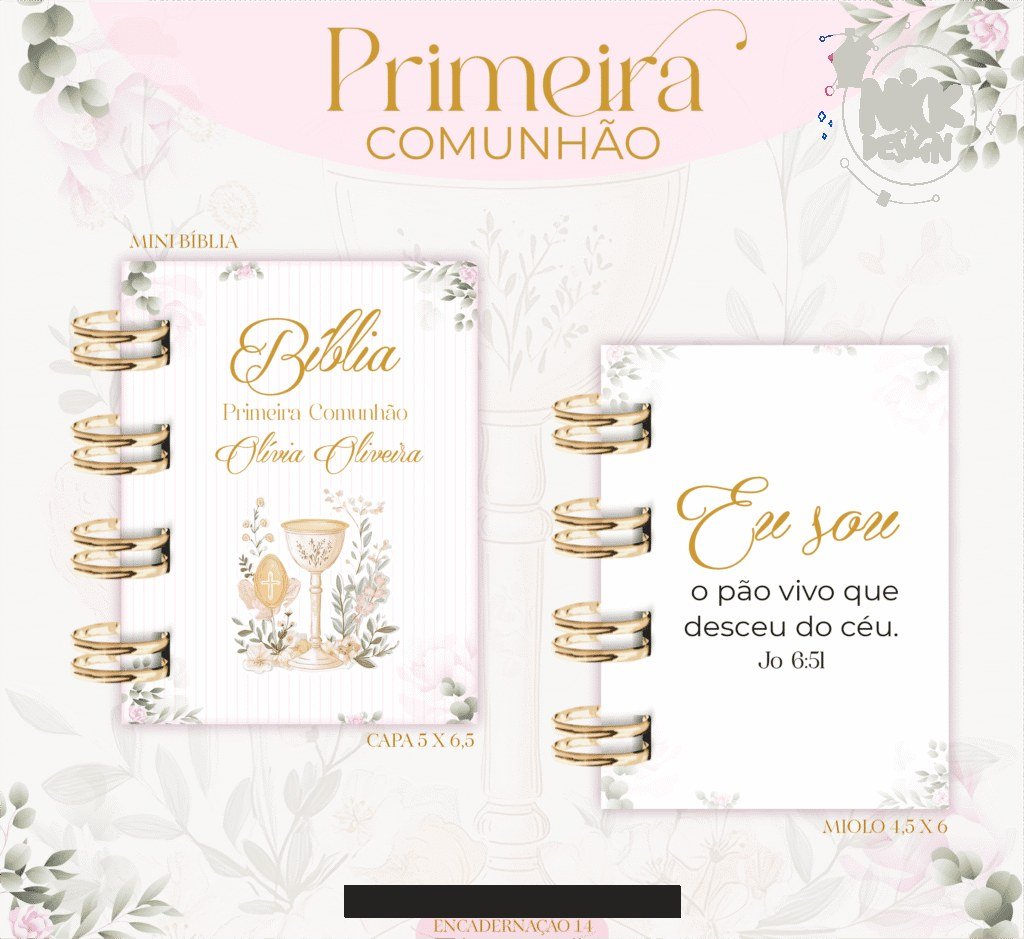 Kit Primeira Comunhão Menina (Lina) - Imagem 6
