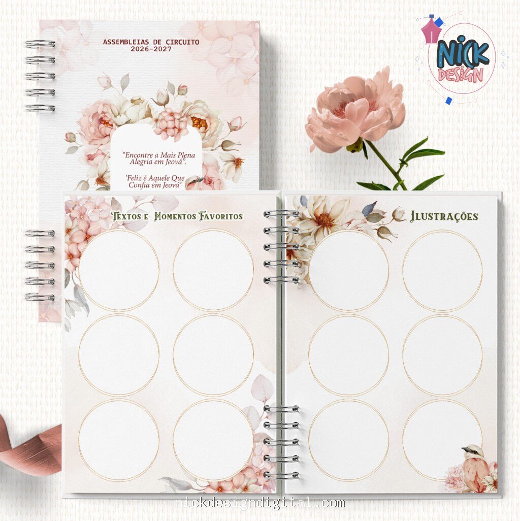 Caderno Assembleias Circuito 2026 e 2027 COM OS TEMAS (Bicho Papel) - Imagem 5