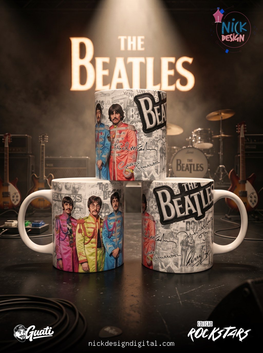 Rockstars Vol. 1 - Artes para Canecas - Imagem 4
