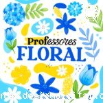 Coleção - Professores Floral (Avião sem Asa)
