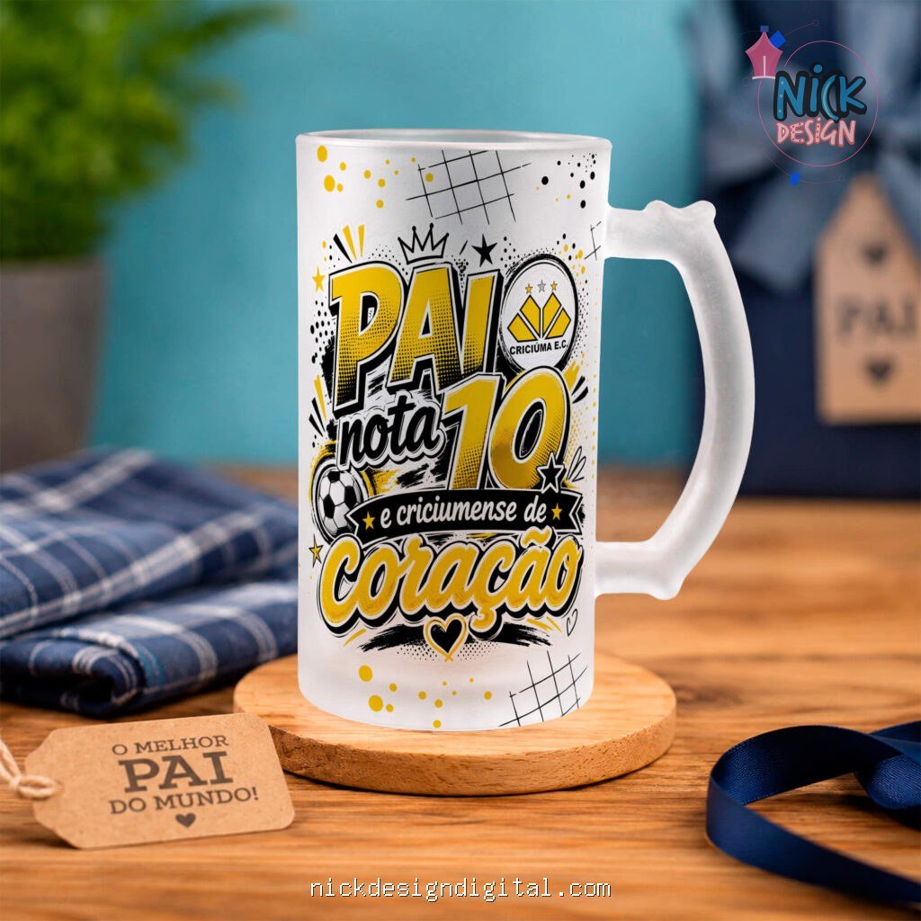 COMBO Pai nota 10 - Artes para Canecas Chopp - Imagem 17