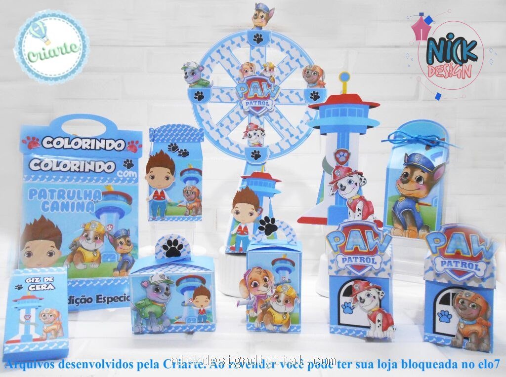 Patrulha Canina - Kit Festa Pronta - Imagem 1