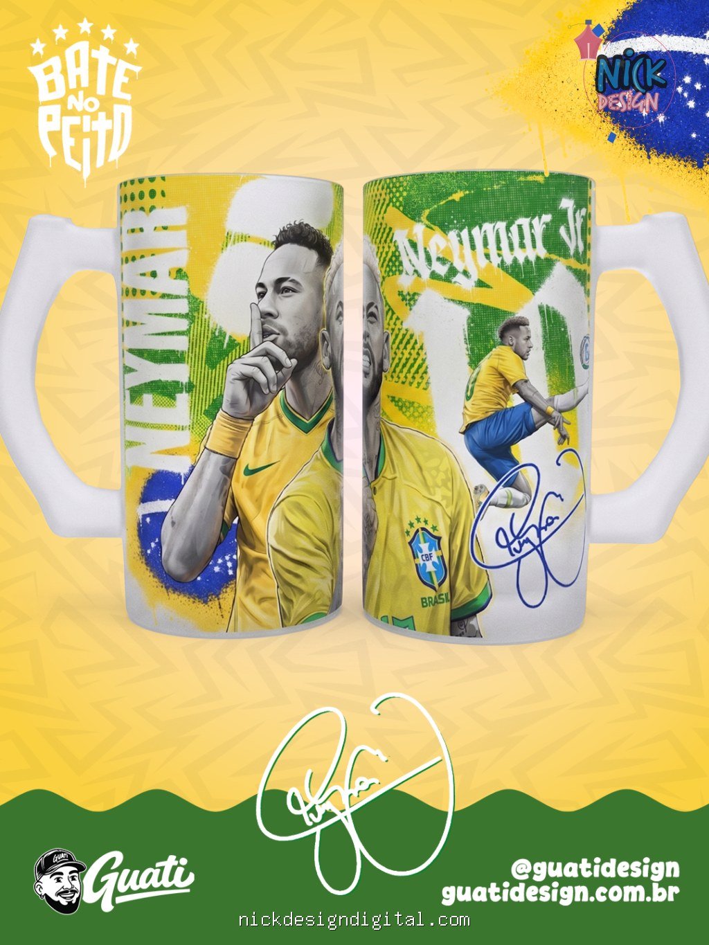 Neymar 2026 | Canecas + Chopp - Imagem 10