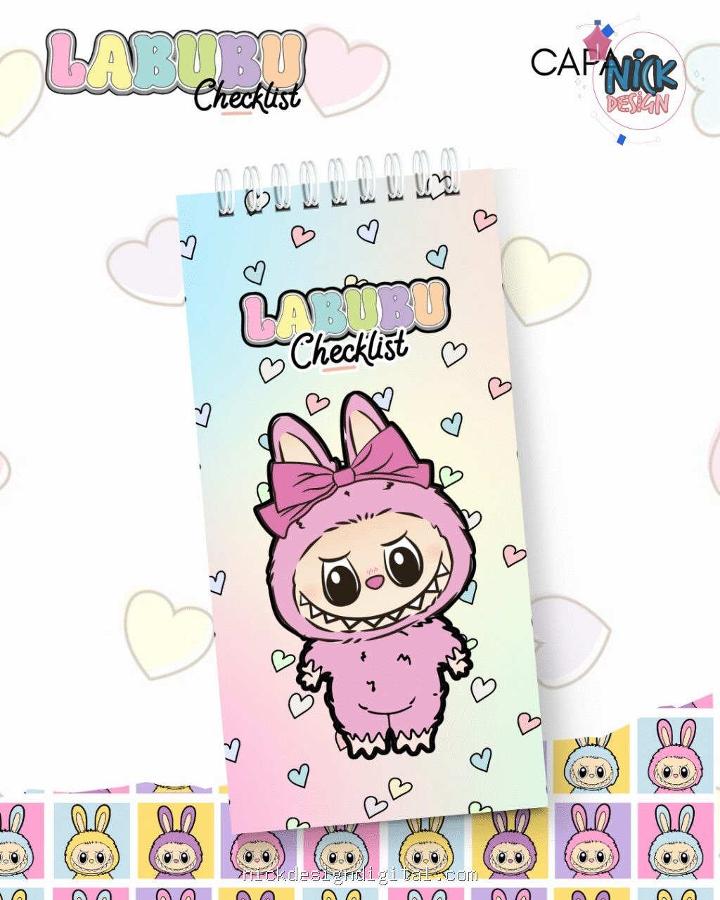 Labubu CheckList Slim - Imagem 6