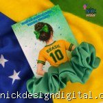 Card Xuxinha Amarela Brasil - Copa do Mundo 2026