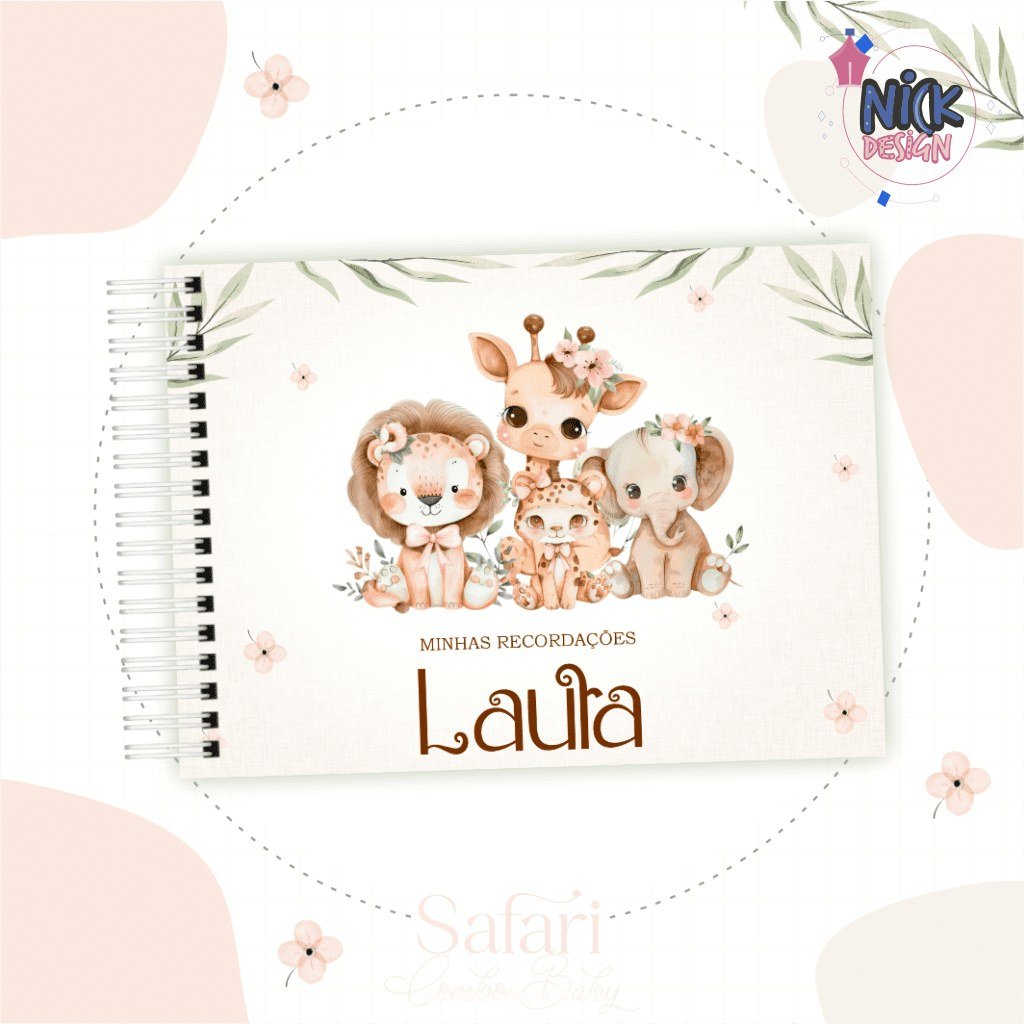 Safari Menina - Kit Maternidade - Imagem 1