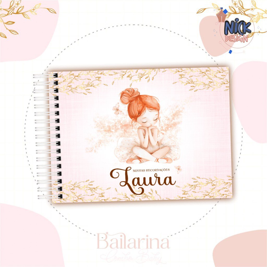 Bailarina Ruiva - Kit Maternidade - Imagem 1