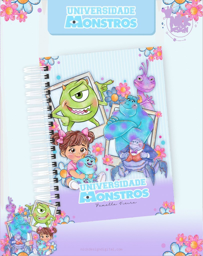 Monstros S.A - Agendas | Planners 2026 (Pamella)