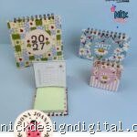 Dona Joana - Pack Calendários 2027 - português e español + Vídeo aula (Tita)