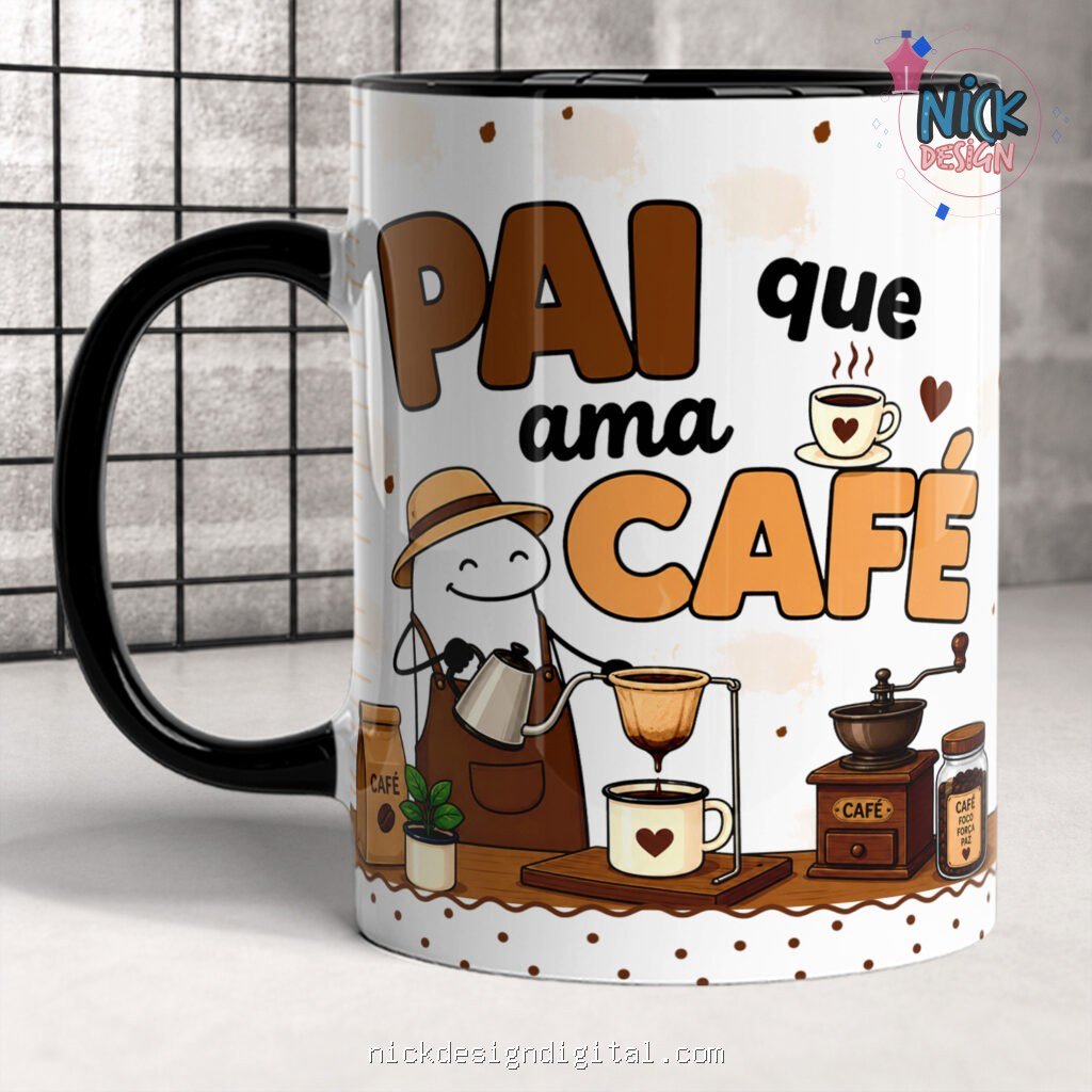 COMBO Pai, Flork divertido 2026 - Artes para Canecas - Imagem 8