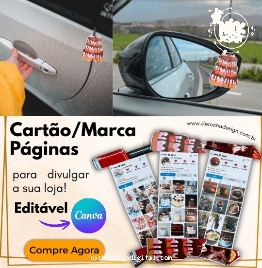 Cards Retrovisor - Cartão de Visita