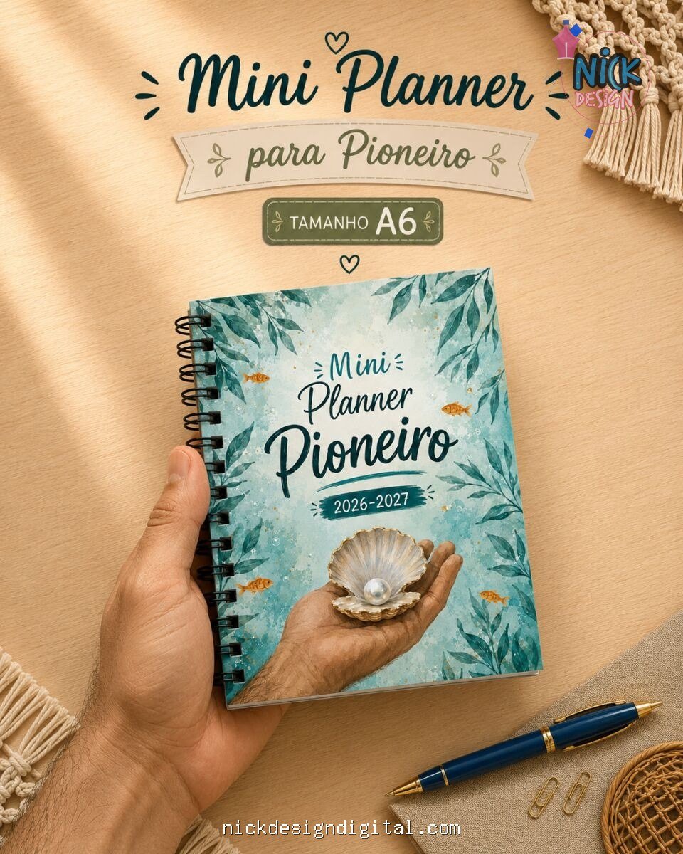 Mini Planner Pioneiro - Imagem 1