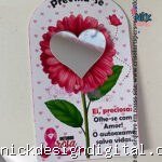 Card espelhinho Outubro Rosa