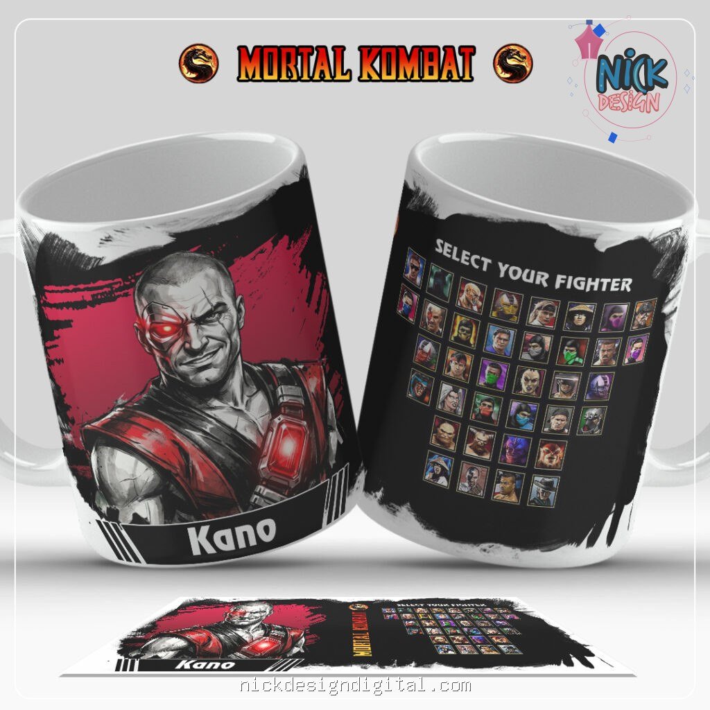 Mortal Kombat - Artes Canecas - Imagem 9