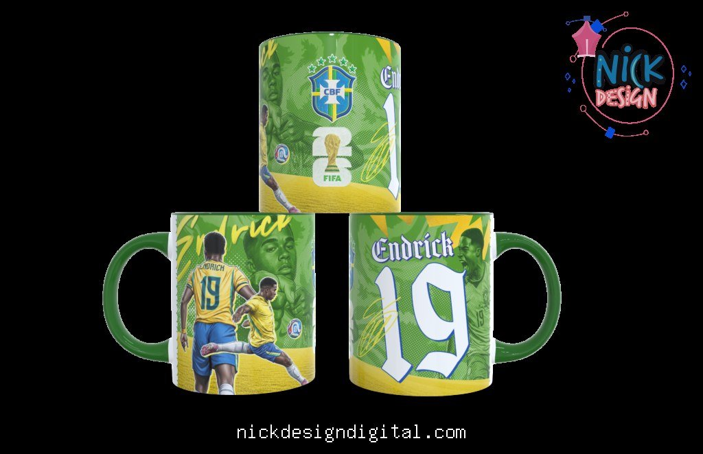 Mini Pack Endrick 2026 - Artes Canecas - Imagem 2