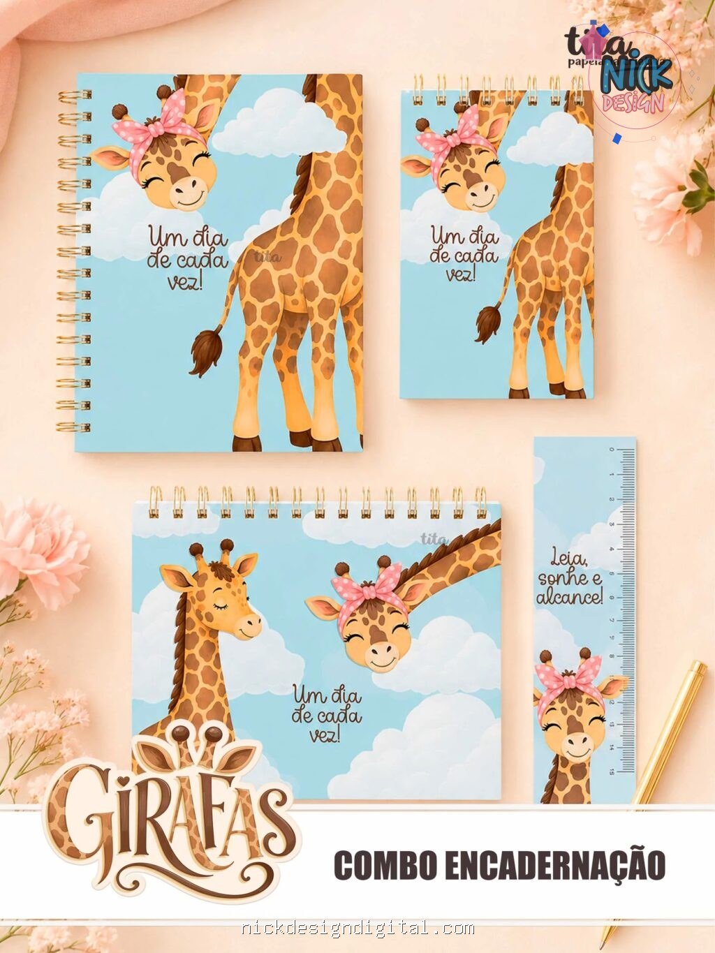 Girafas - Combo Encadernação - Imagem 10