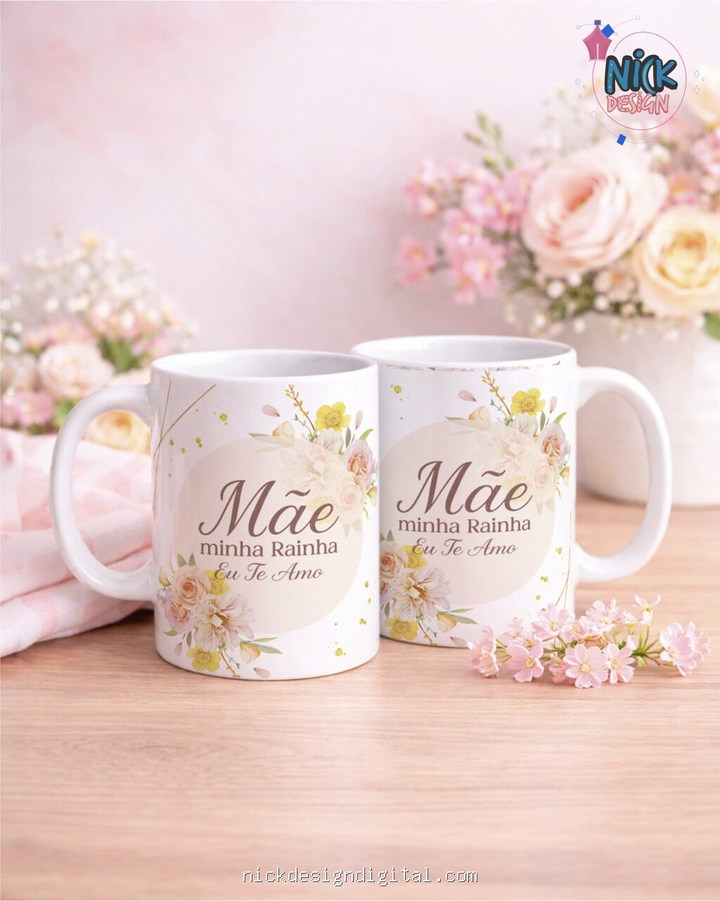 Dia das Mães V7 SEM FOTO - Artes Canecas - Imagem 2