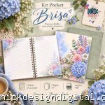 Brisa Suave - Miolos A5 | A6 - Col Encantos da Primavera