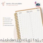 Agenda Masculina Vertical 2027 2DPP