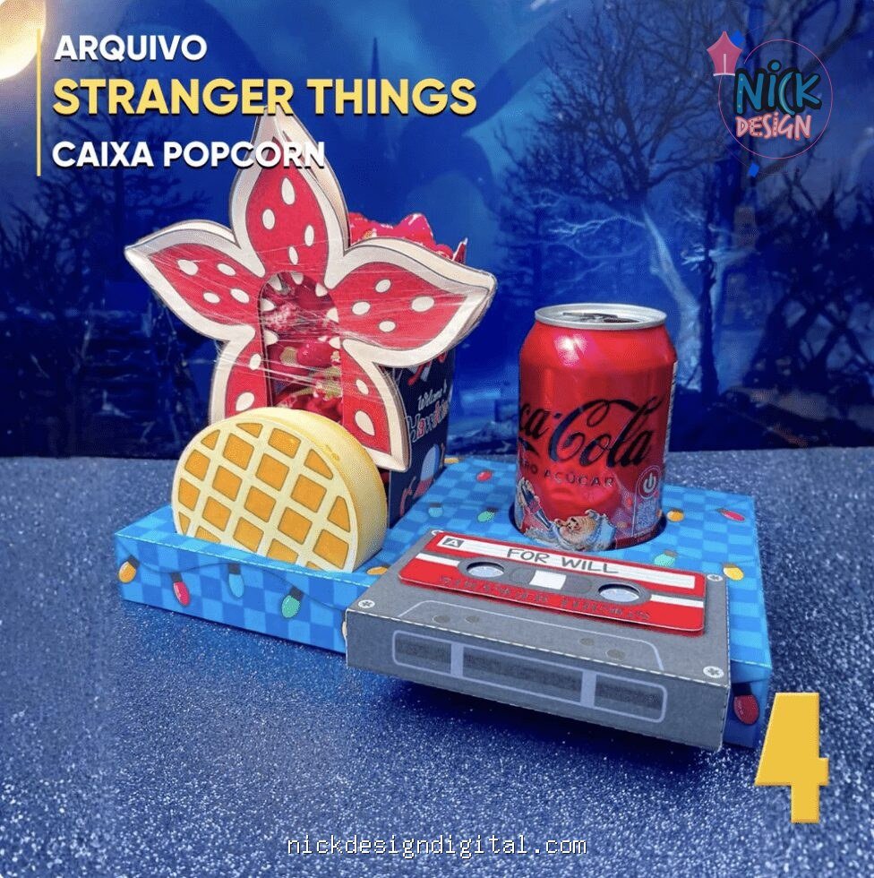 Bandeja Popcorn Stranger Things