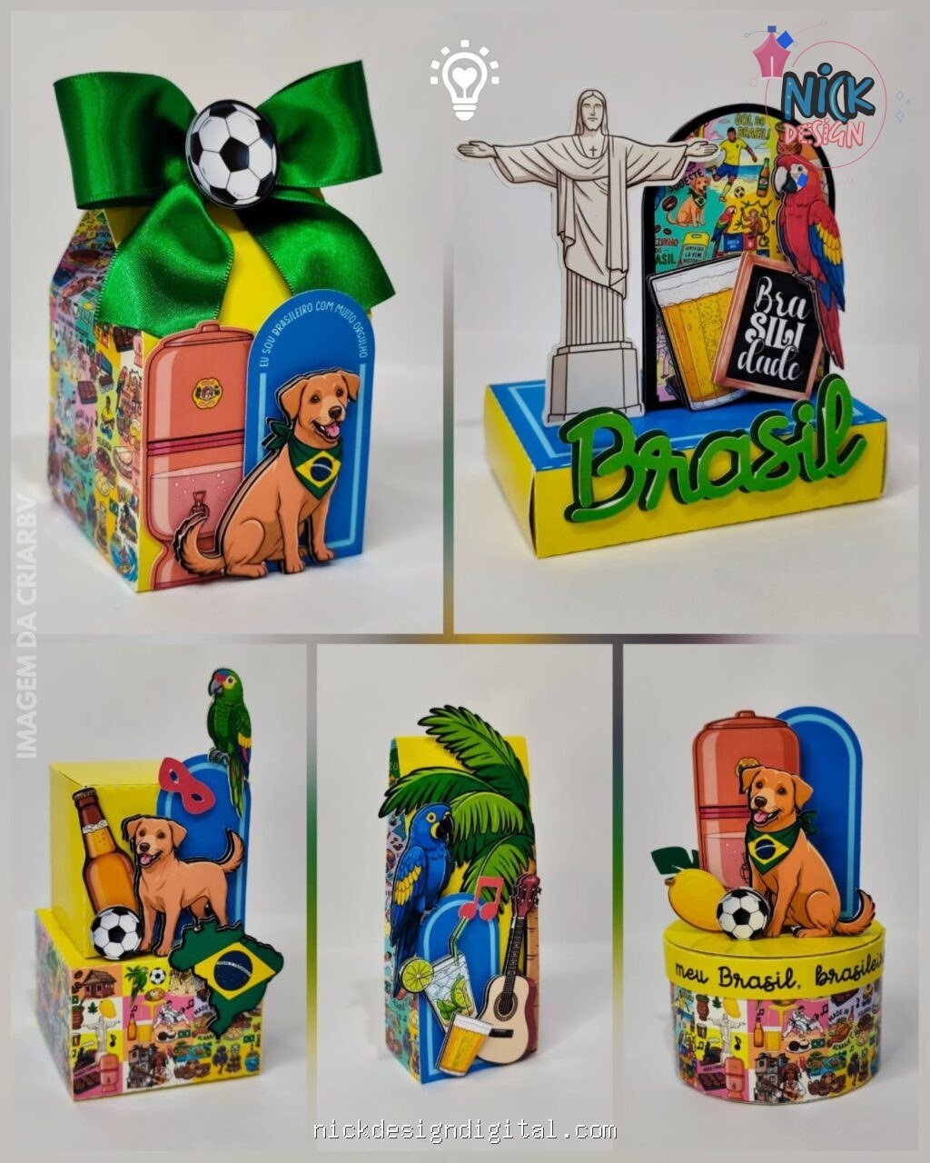 Brasil - Kit Festa Pronta - Imagem 1