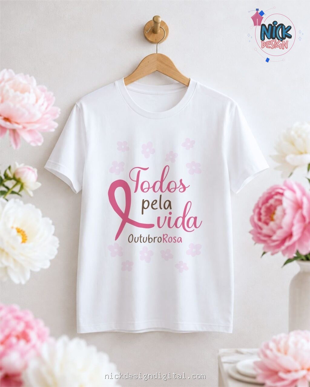 Kit Camisas Outubro Rosa V7 - Imagem 12
