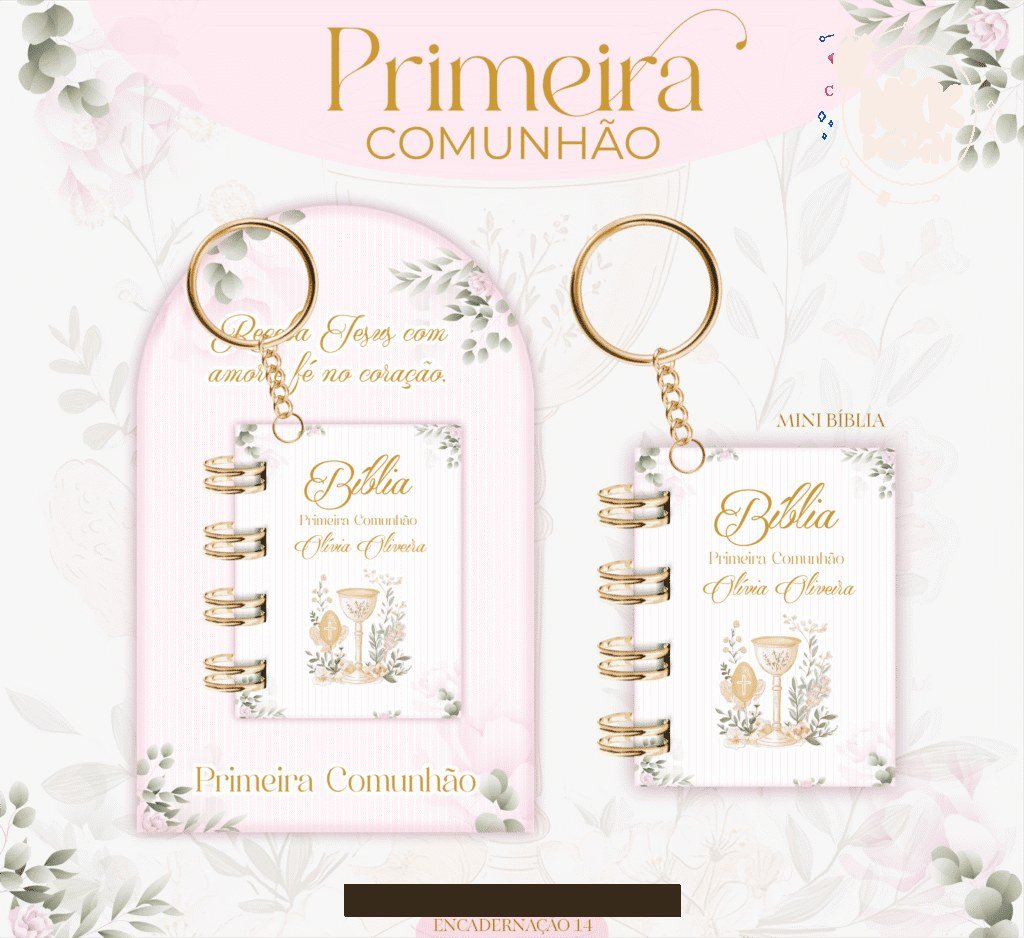 Kit Primeira Comunhão Menina (Lina) - Imagem 5