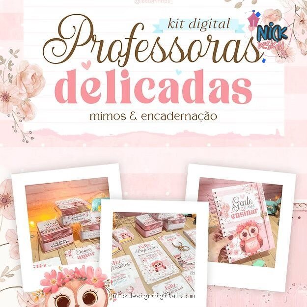 Professoras Delicadas (Letterinhas) - Imagem 1