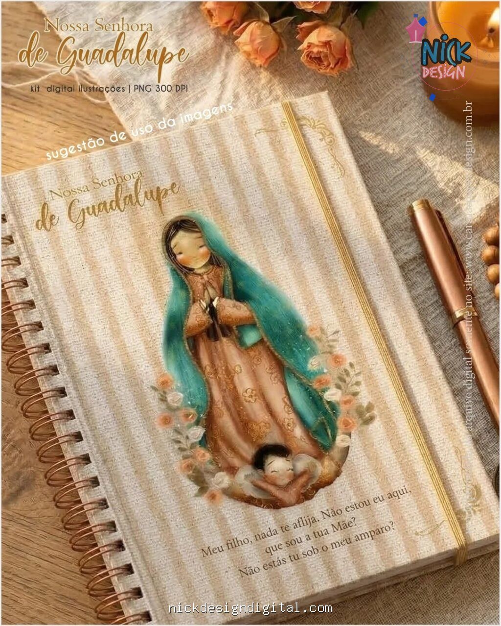 Kit Digital Nossa Senhora de Guadalupe Adulta - Imagem 3