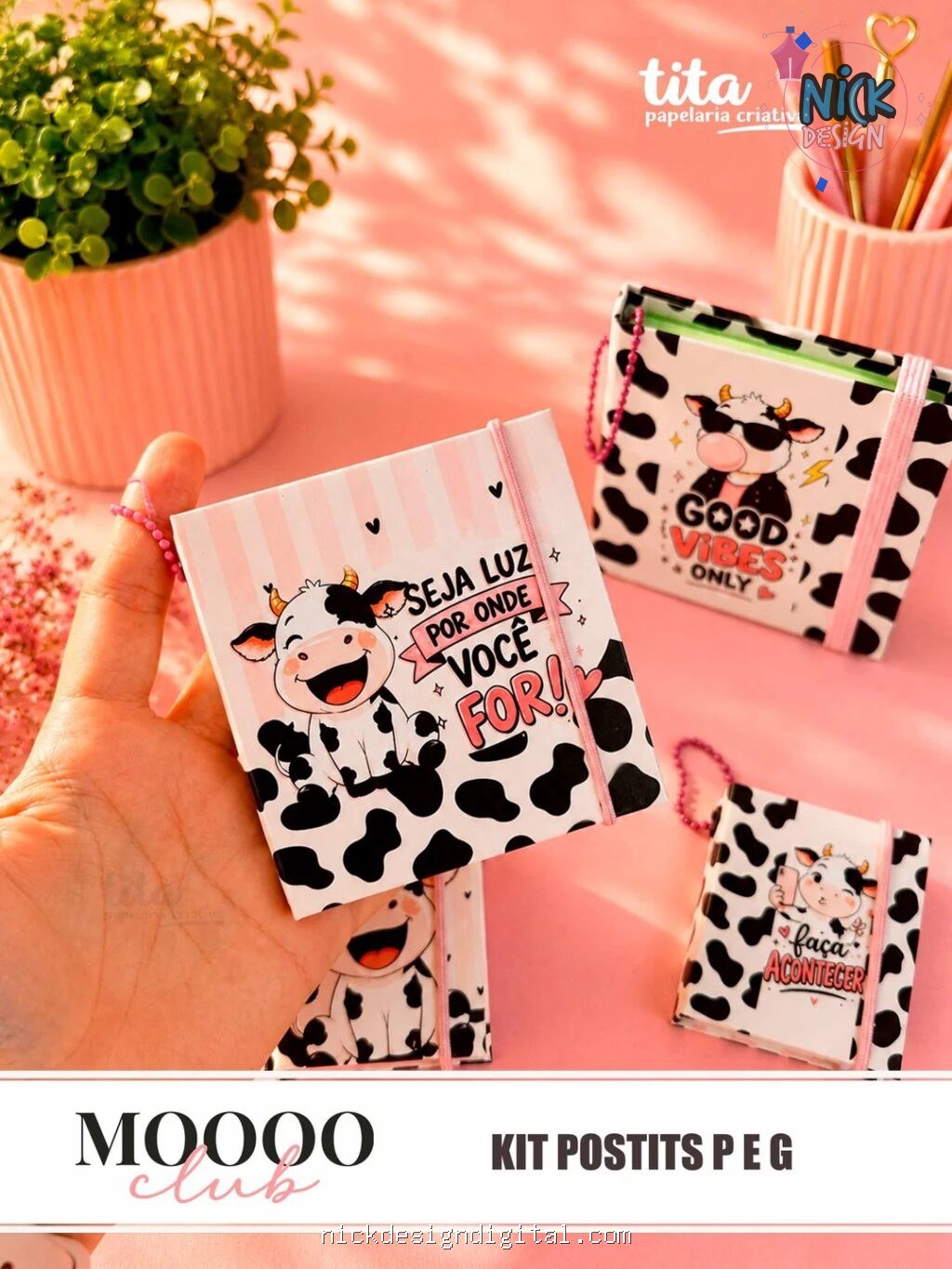 Mooo Club - Kit Postits P e G (Tita) - Imagem 4