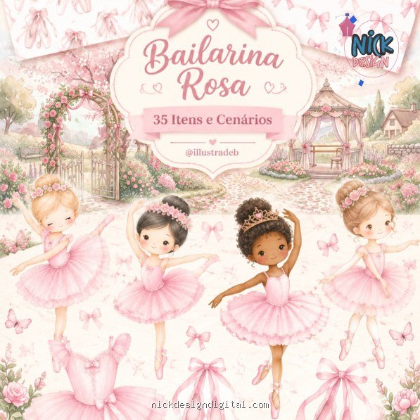 Bailarina – Kit Digital