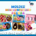 150 Moldes Mini Confeiteiro