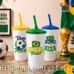 FREEBIE - 6 Artes Copa do Mundo Brasil 2026