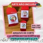 Cartão para Botton 32, 44 e 58mm - Arte não inclusa